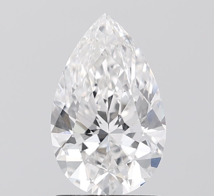 1.50 Ct F VVS2 Pear Lab Grown Diamond