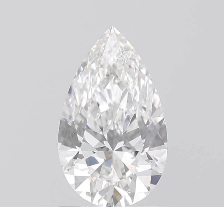 1.10 Ct F VVS2 Pear Lab Grown Diamond