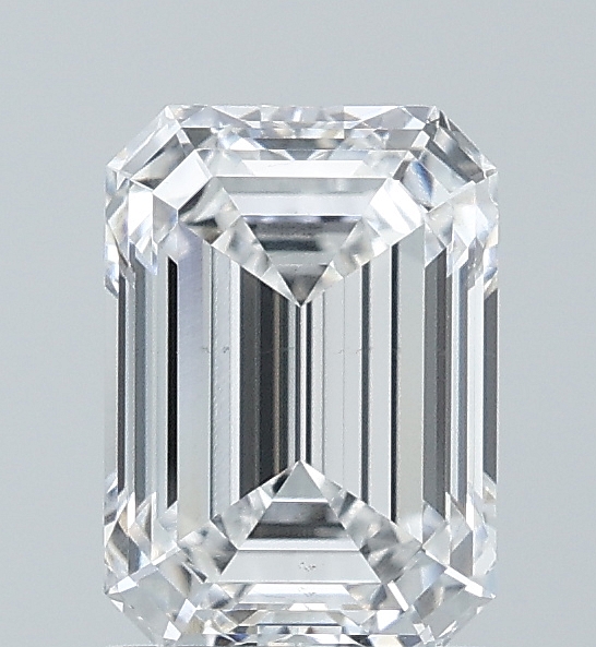 1.75 Ct D VS2 Emerald Lab Grown Diamond