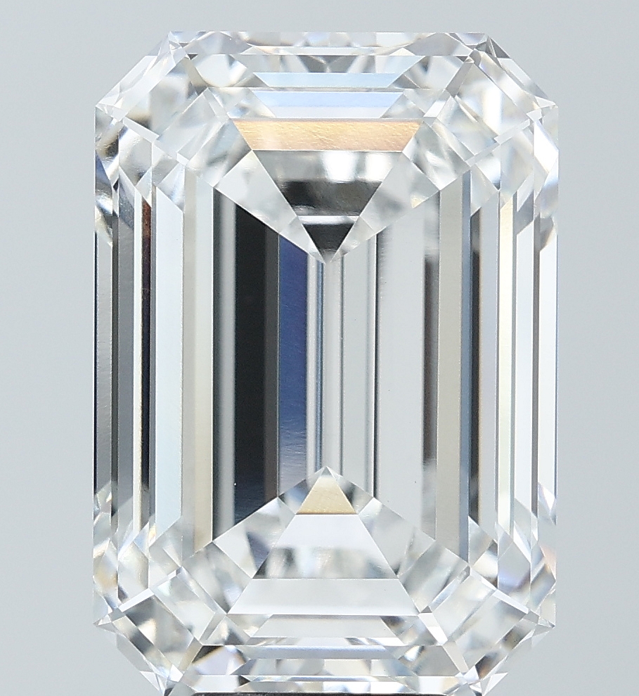10.55 Ct F VVS2 Emerald Lab Grown Diamond