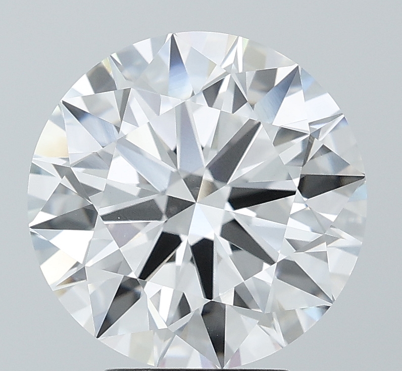 4.66 Ct F VVS2 Round Lab Grown Diamond