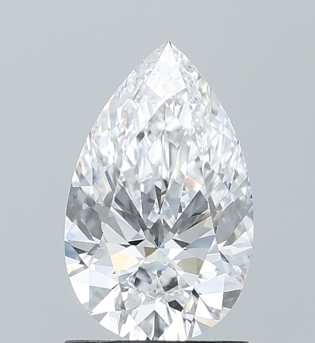 1.33 Ct D VS1 Pear Lab Grown Diamond