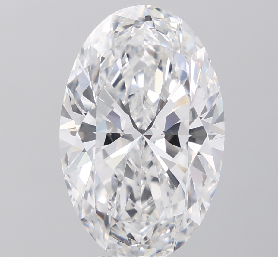 6.58 carat Oval lab-grown diamond