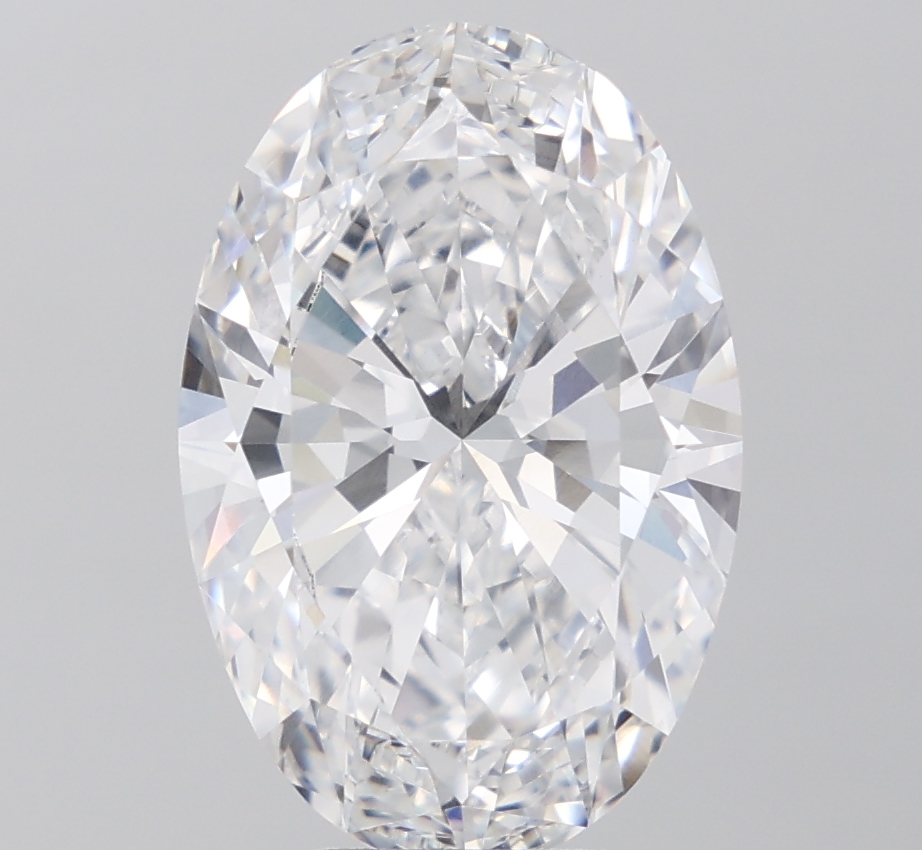 6.56 carat Oval lab-grown diamond
