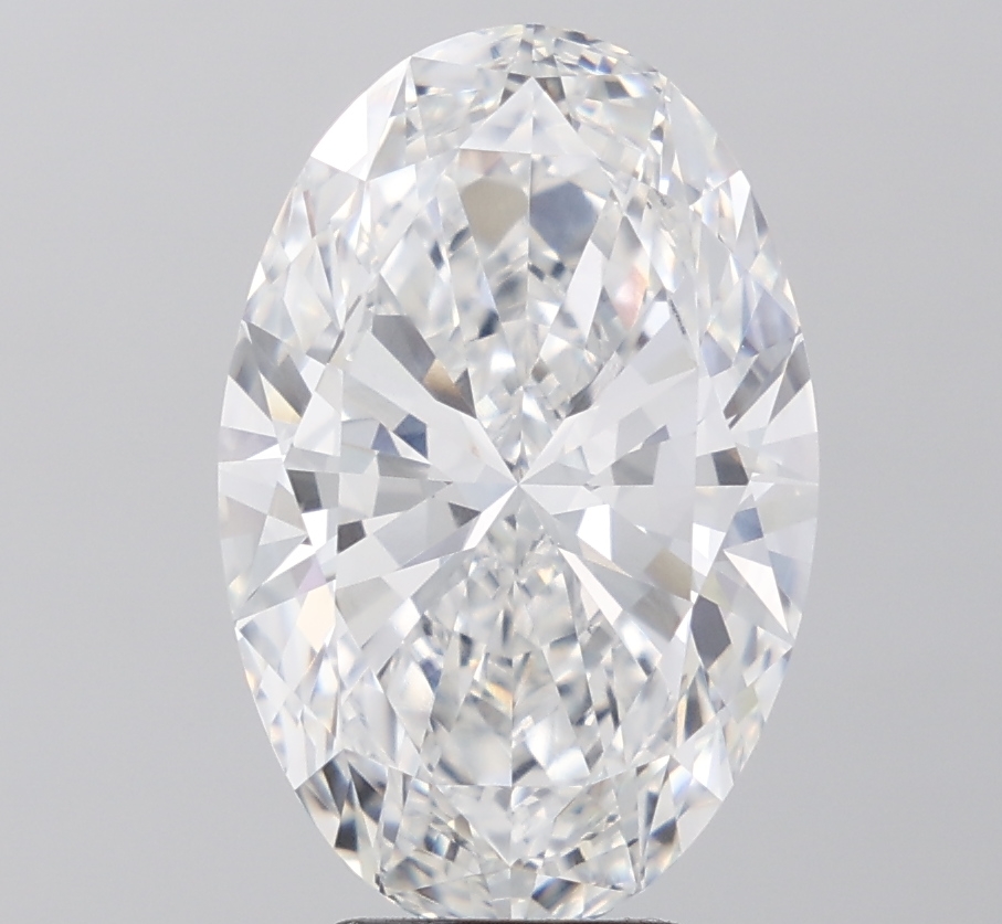 6.09 carat Oval lab-grown diamond